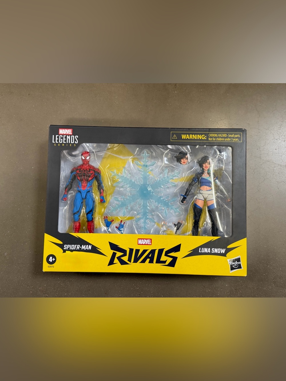 Marvel Legends Rivals Spider-Man & Luna Snow 6-Inch 2-Pack Hasbro G2072